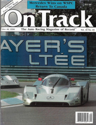 ON TRACK 1990 OCT 18 - MERCEDES WINS WSPC